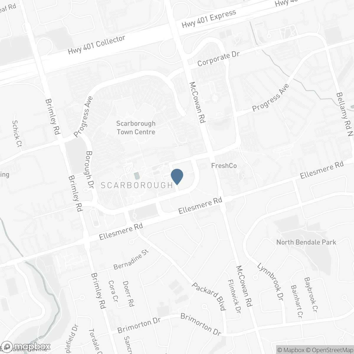 1608 - 25 TOWN CENTRE COURT, Toronto, Ontario M1P 0B4